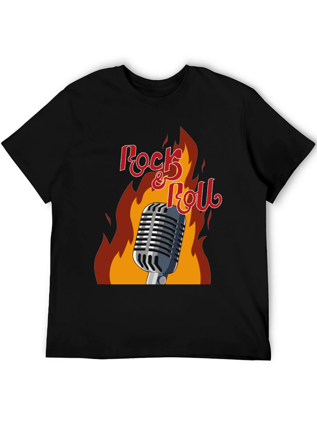 Rock & Roll Graphic T-Shirt