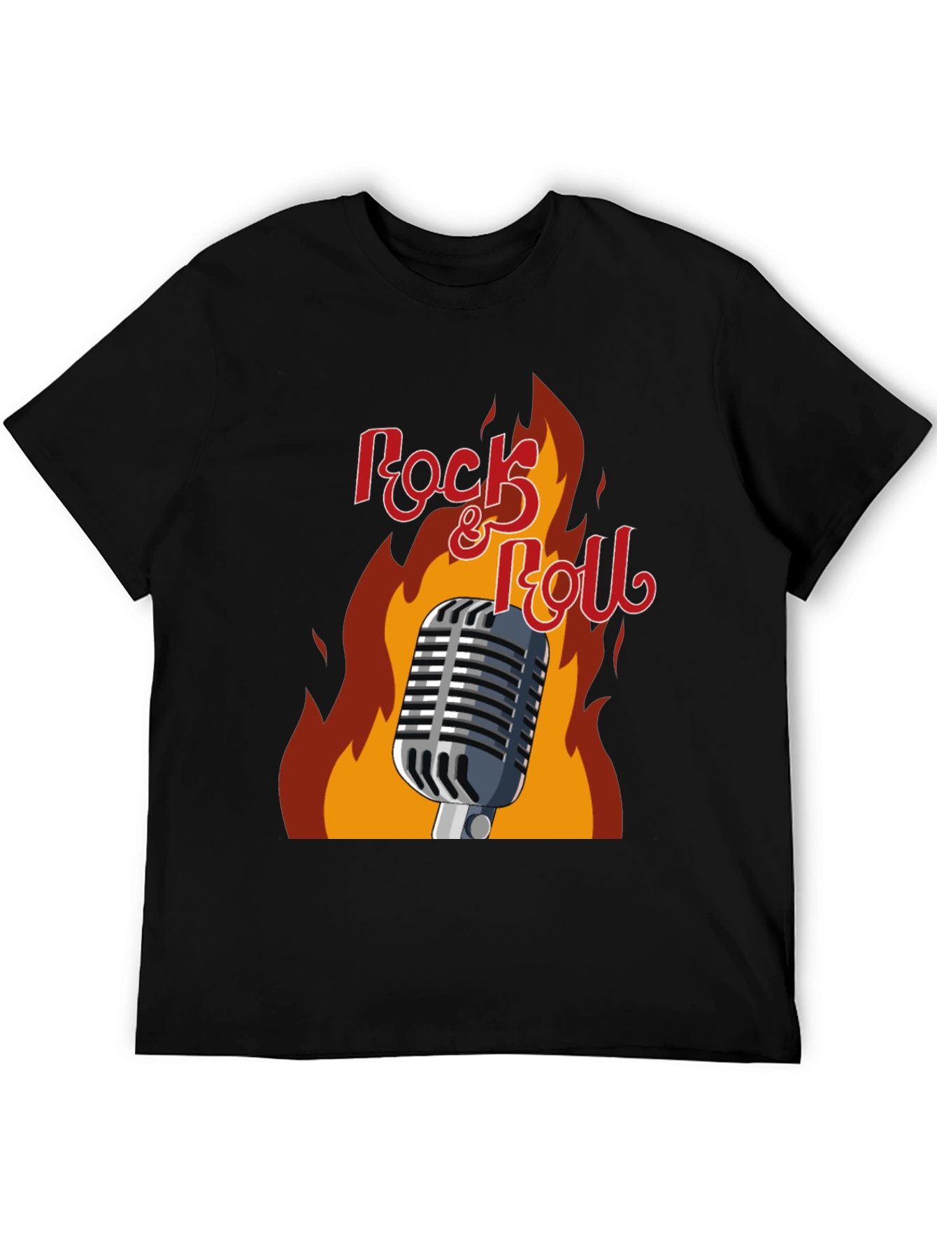Rock & Roll Graphic T-Shirt