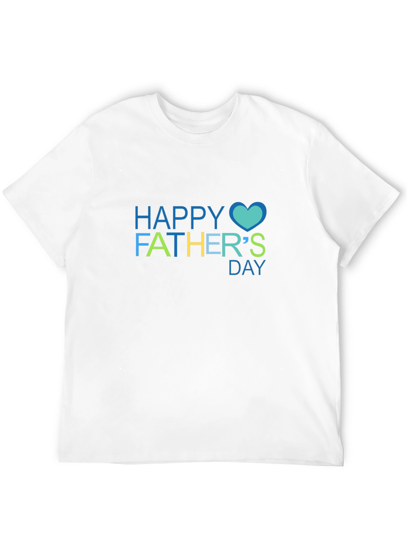 Happy Fathers Day Black T-Shirt