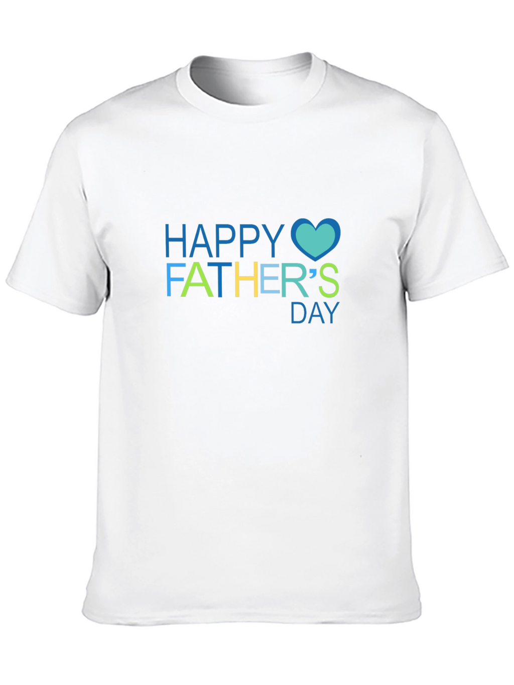 Happy Fathers Day Black T-Shirt