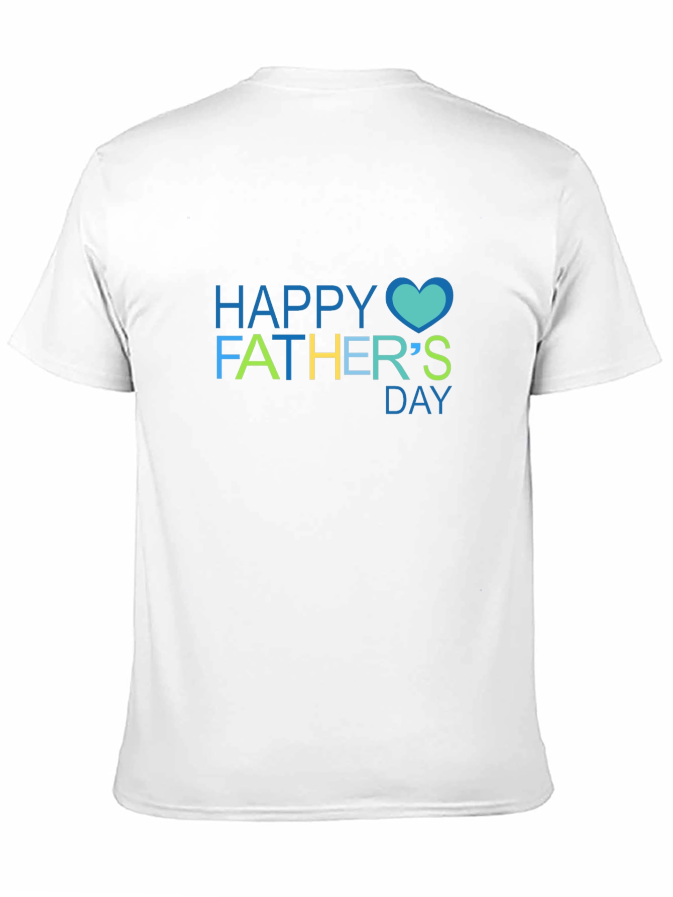 Happy Fathers Day Black T-Shirt