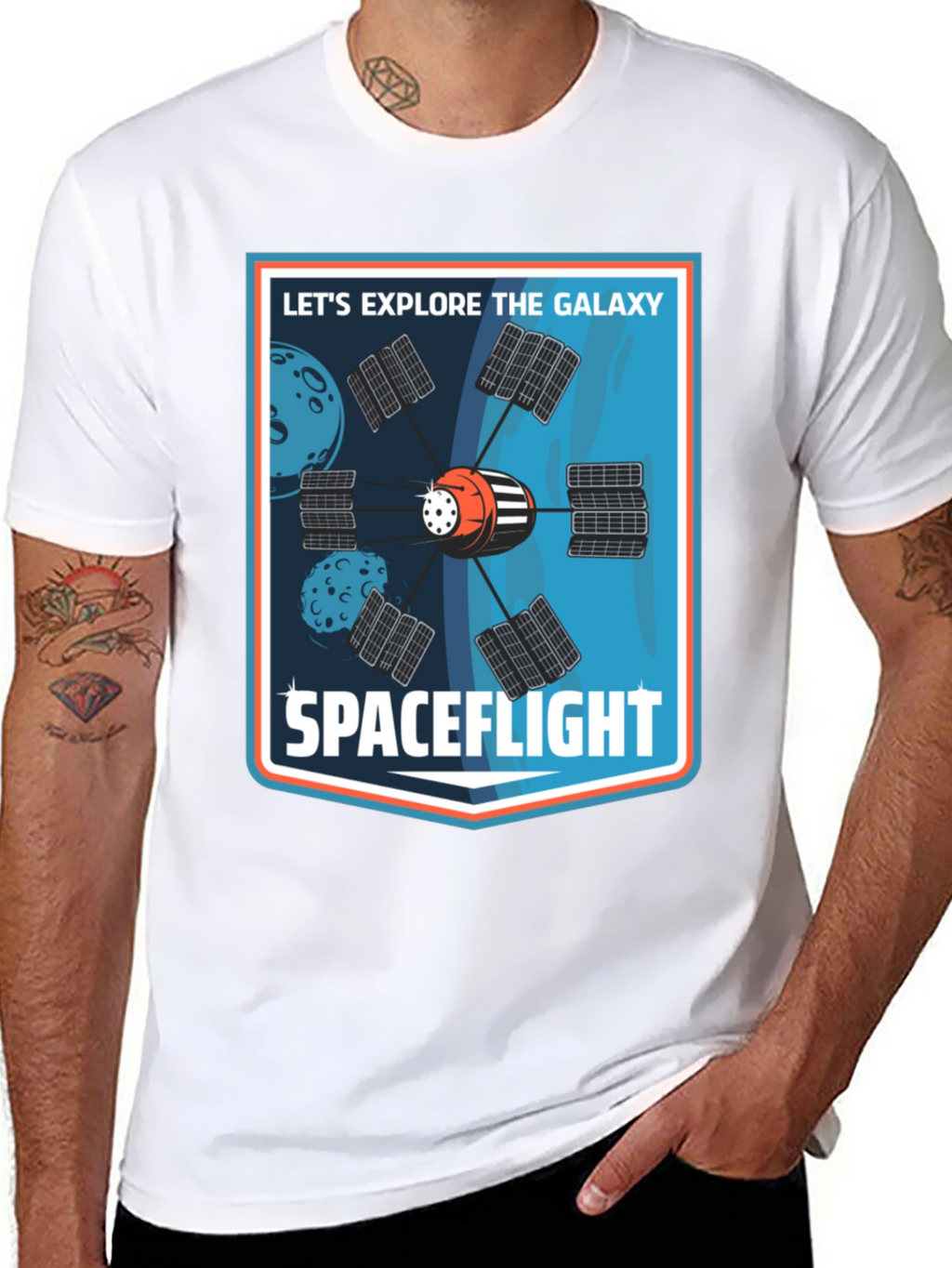 Spaceflight Galaxy T-Shirt - Explore the Universe!