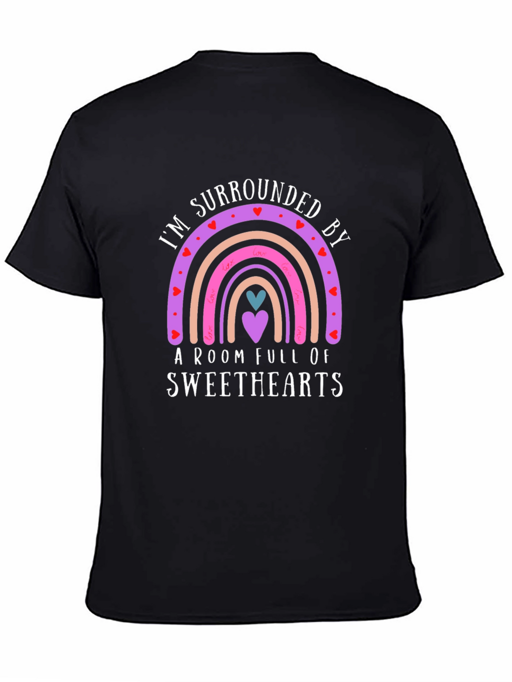 Sweethearts Rainbow Valentines Day T-Shirt