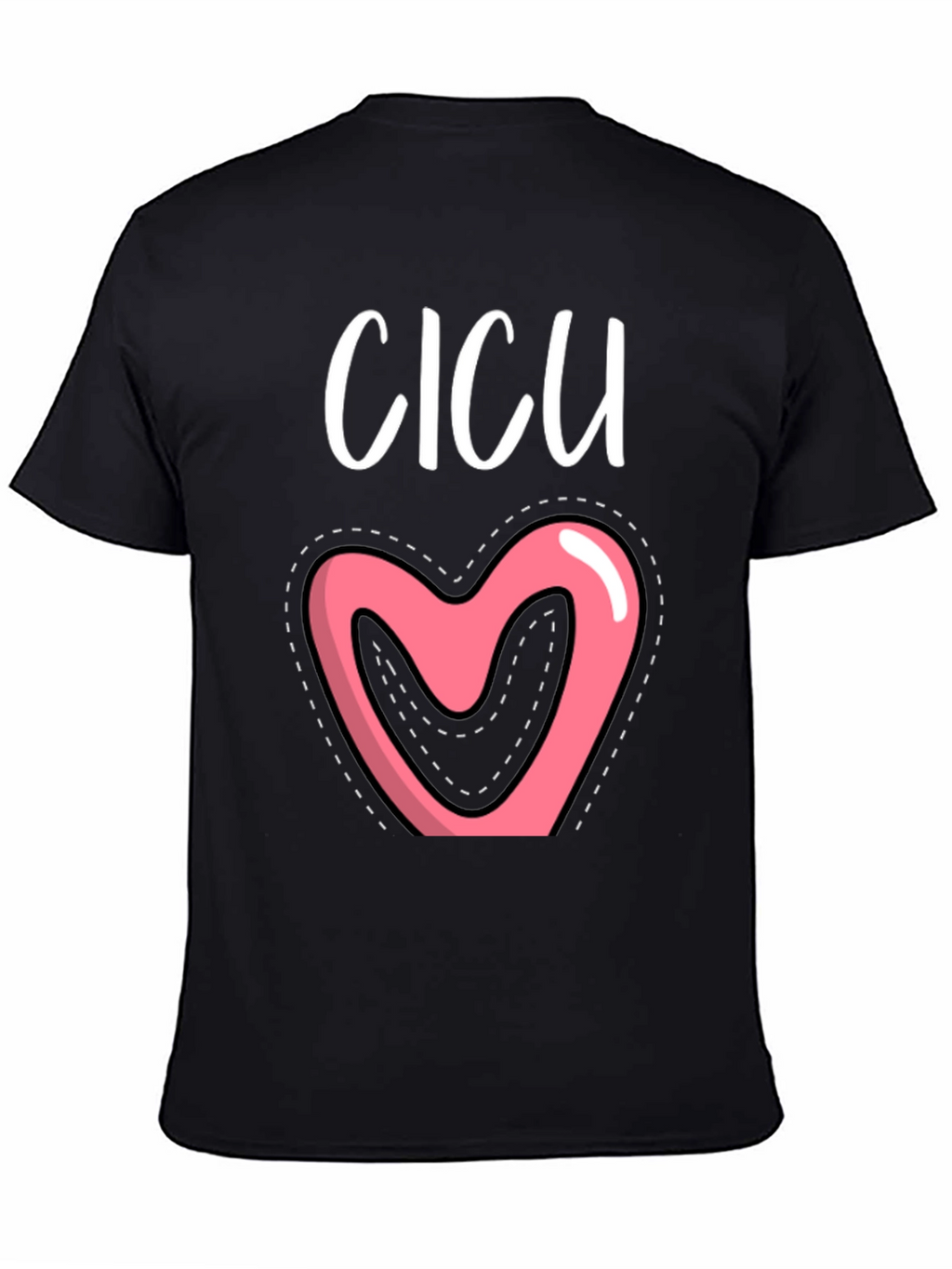 Cicu Heart Graphic Tee - Cute Nurse Life Shirt