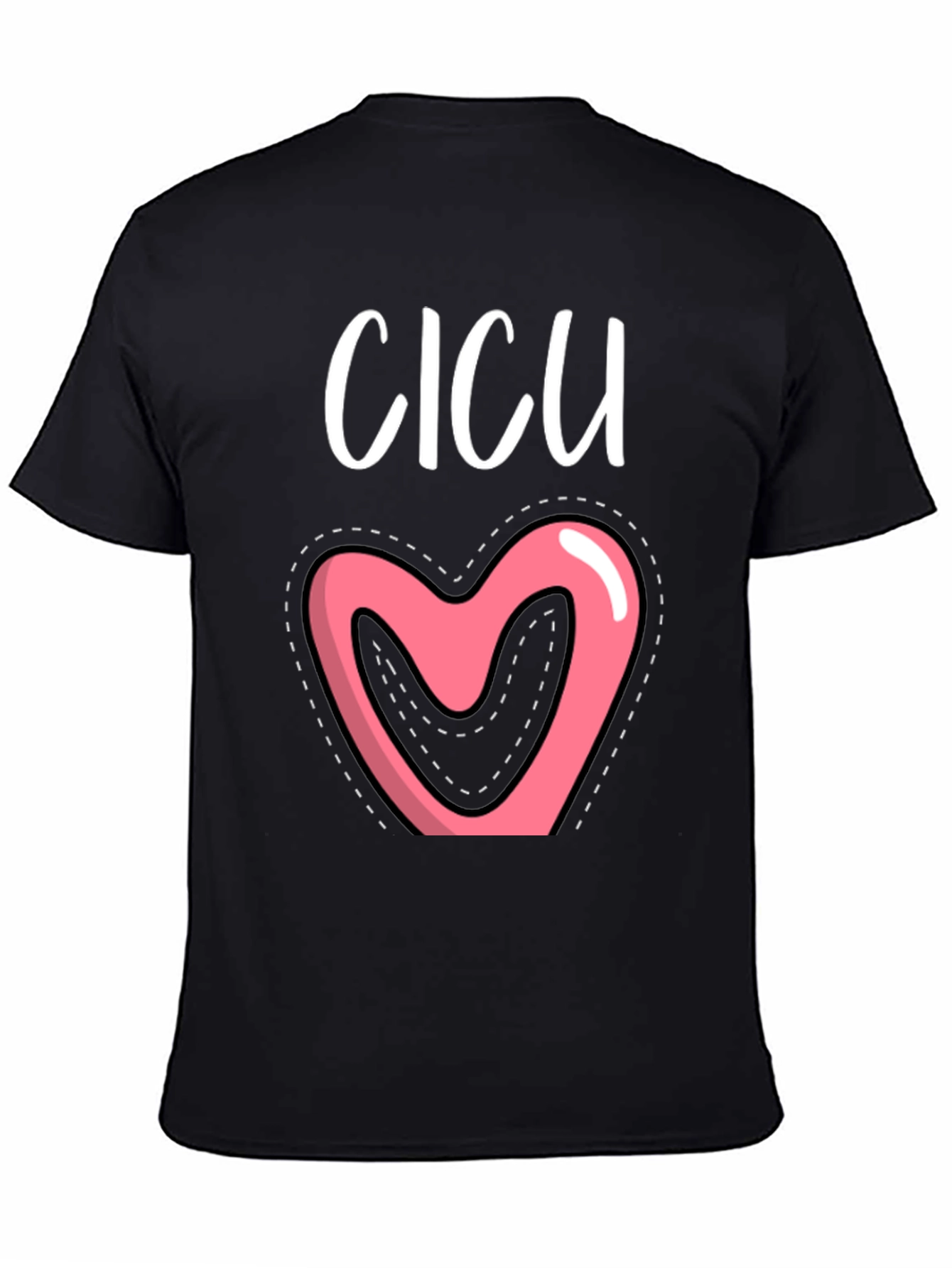 Cicu Heart Graphic Tee - Cute Nurse Life Shirt