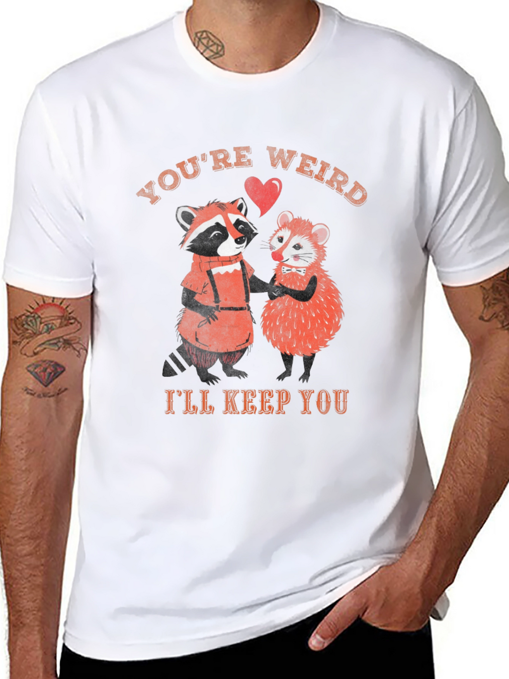 Youre Weird Ill Keep You Graphic Tee
