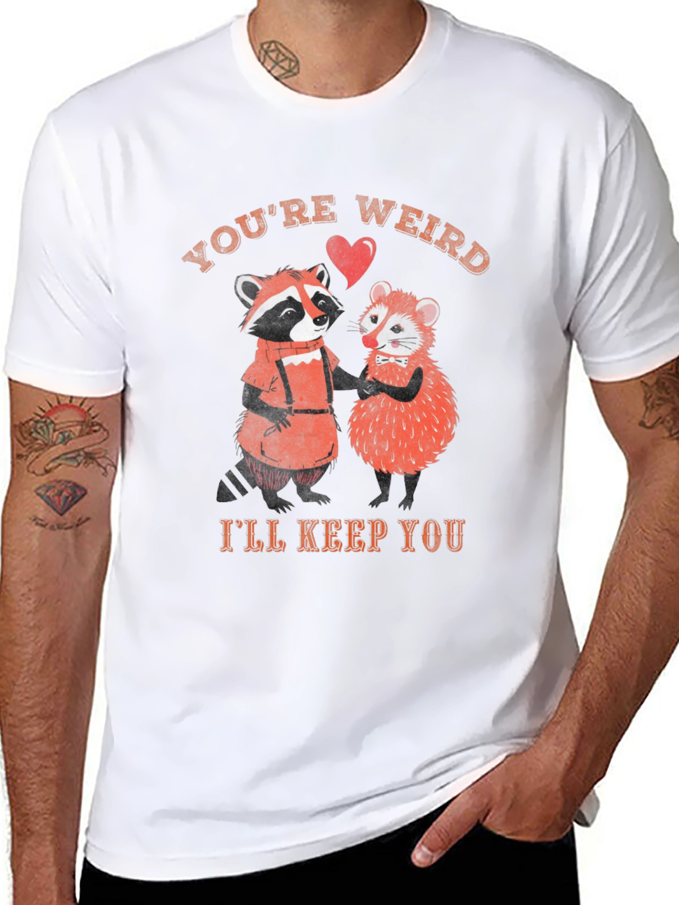 Youre Weird Ill Keep You Graphic Tee