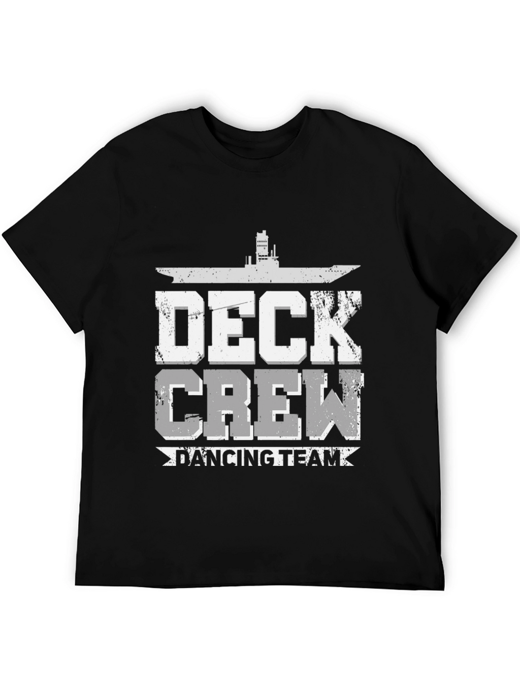 Deck Crew Dancing Team Black Graphic Tee