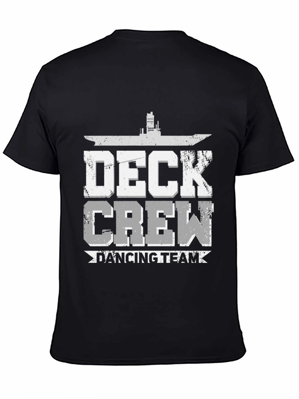 Deck Crew Dancing Team Black Graphic Tee