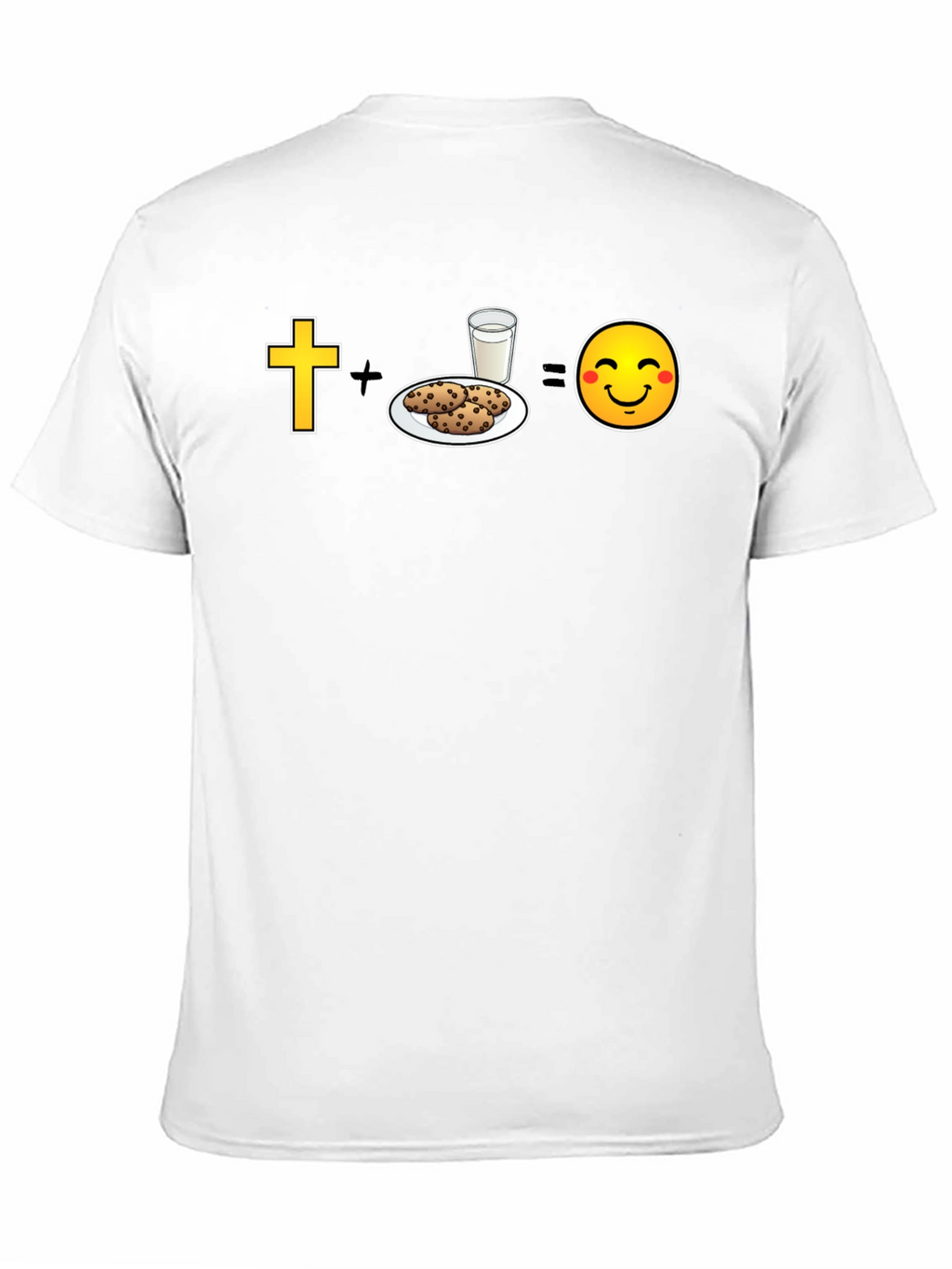 Christian Cookies & Milk = Happy Face T-Shirt
