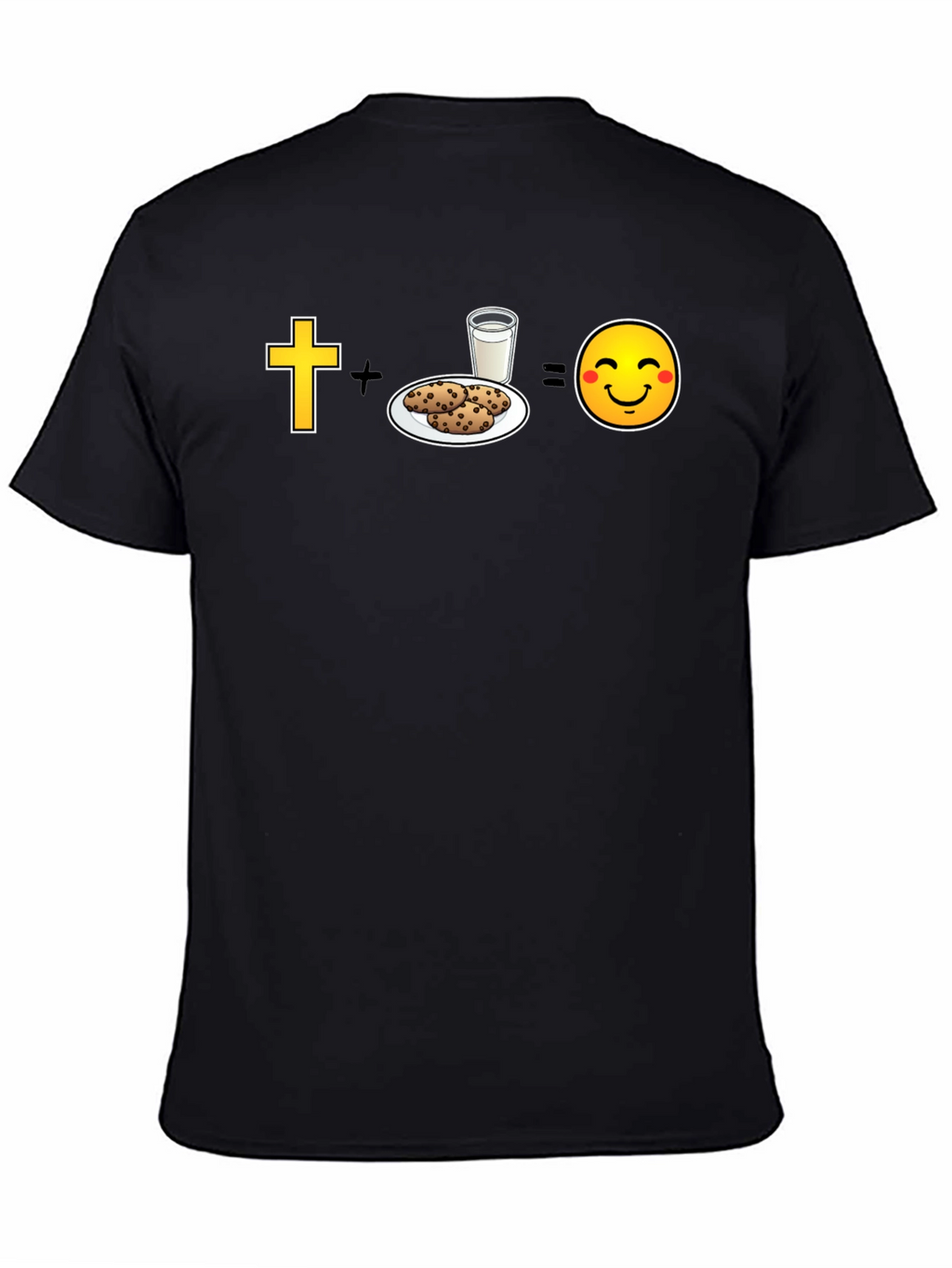 Christian Cookies & Milk = Happy Face T-Shirt