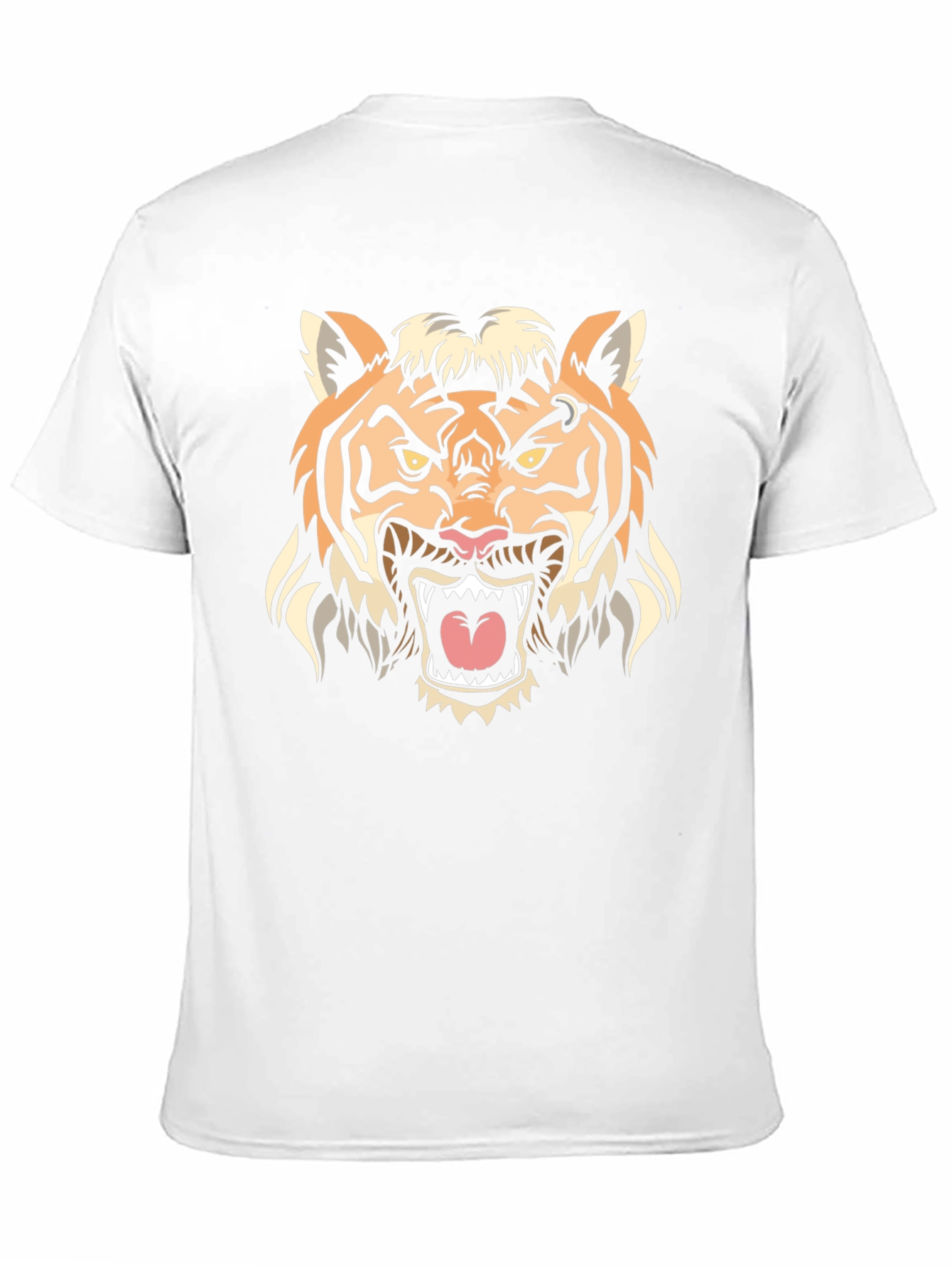 Tiger Graphic Tee - Bold Animal Print T-Shirt