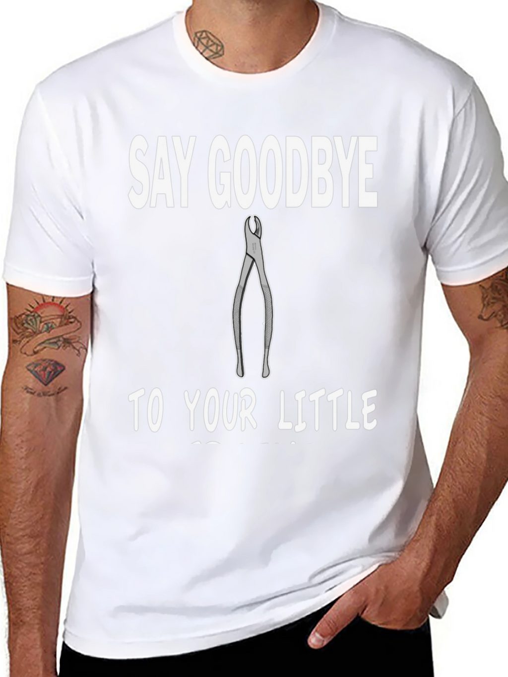 Funny Dentist T-Shirt - Say Goodbye