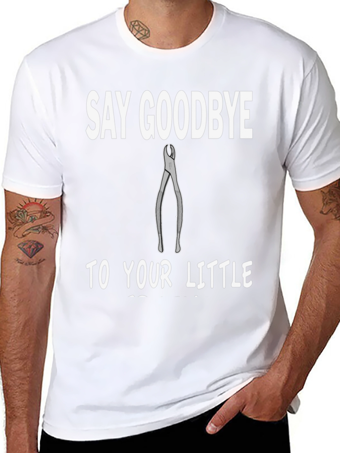 Funny Dentist T-Shirt - Say Goodbye