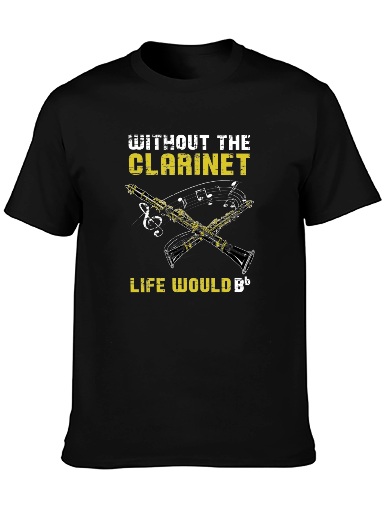 Clarinet Music Lover T-Shirt - Funny Musician Tee