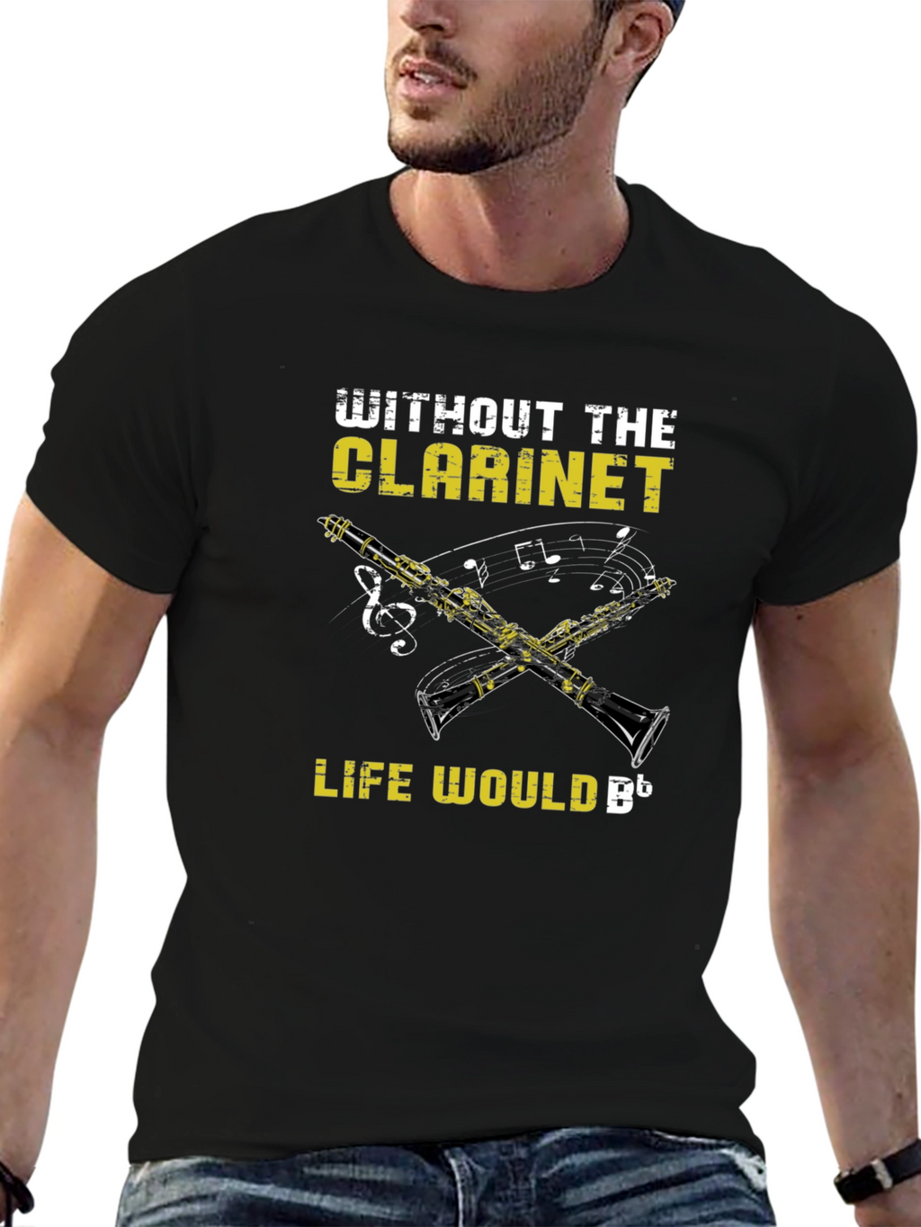 Clarinet Music Lover T-Shirt - Funny Musician Tee