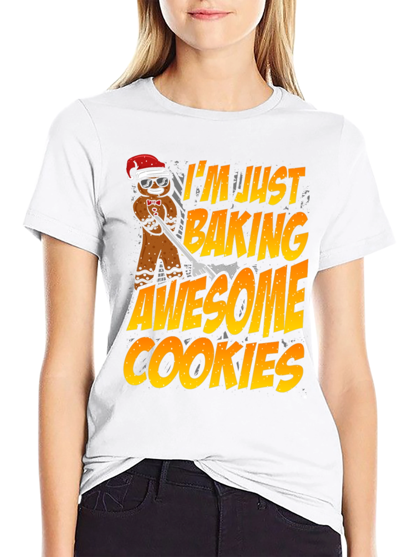Im Just Baking Awesome Cookies T-Shirt