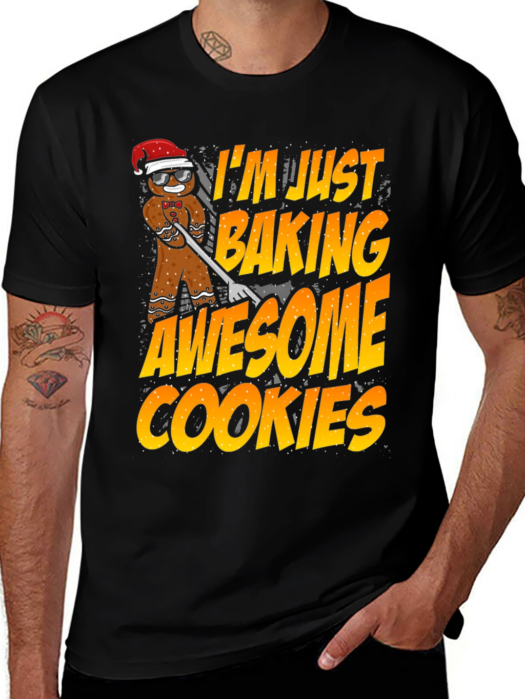 Im Just Baking Awesome Cookies T-Shirt