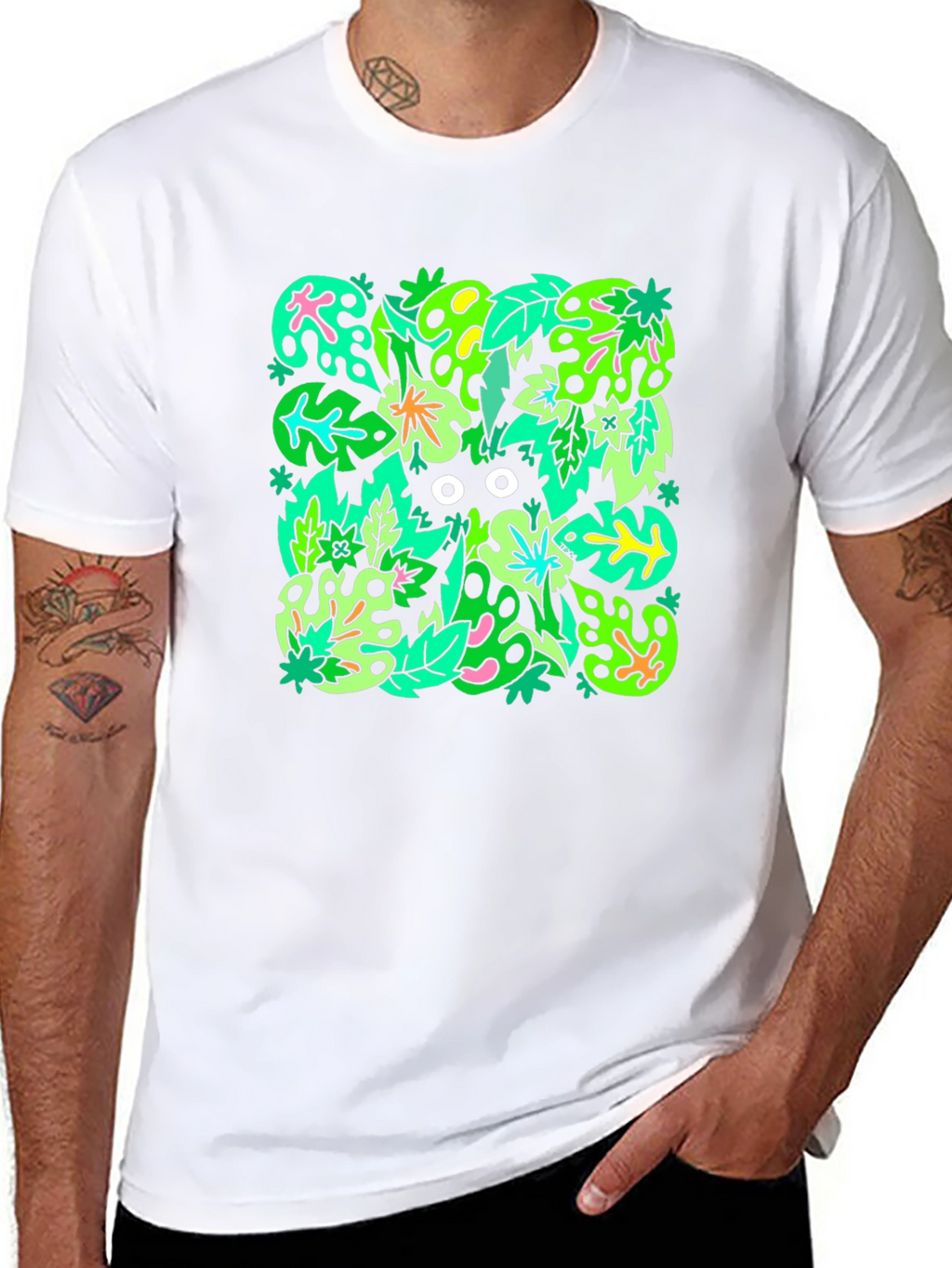 Eye Spy: Nature Camo Graphic T-Shirt