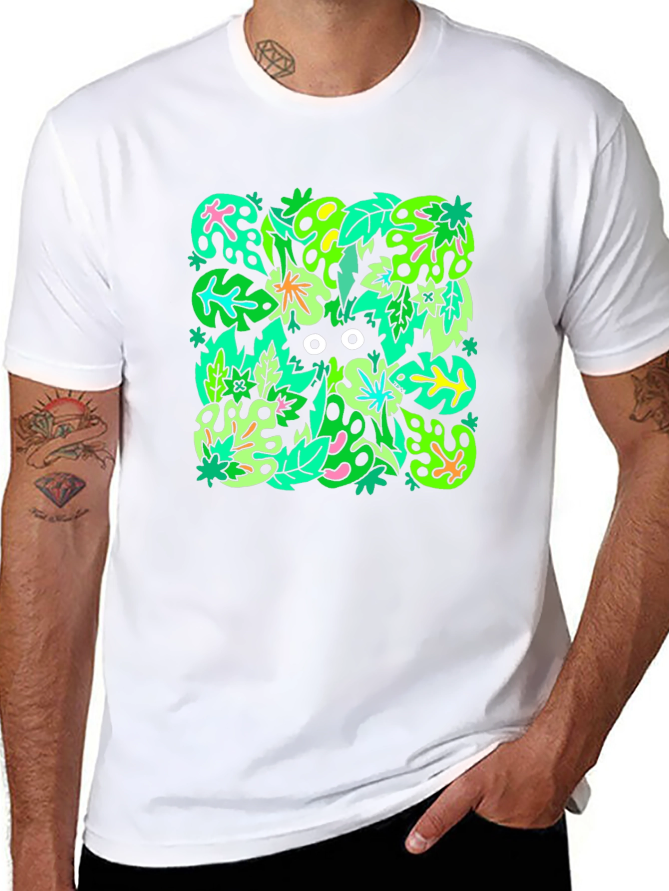Eye Spy: Nature Camo Graphic T-Shirt