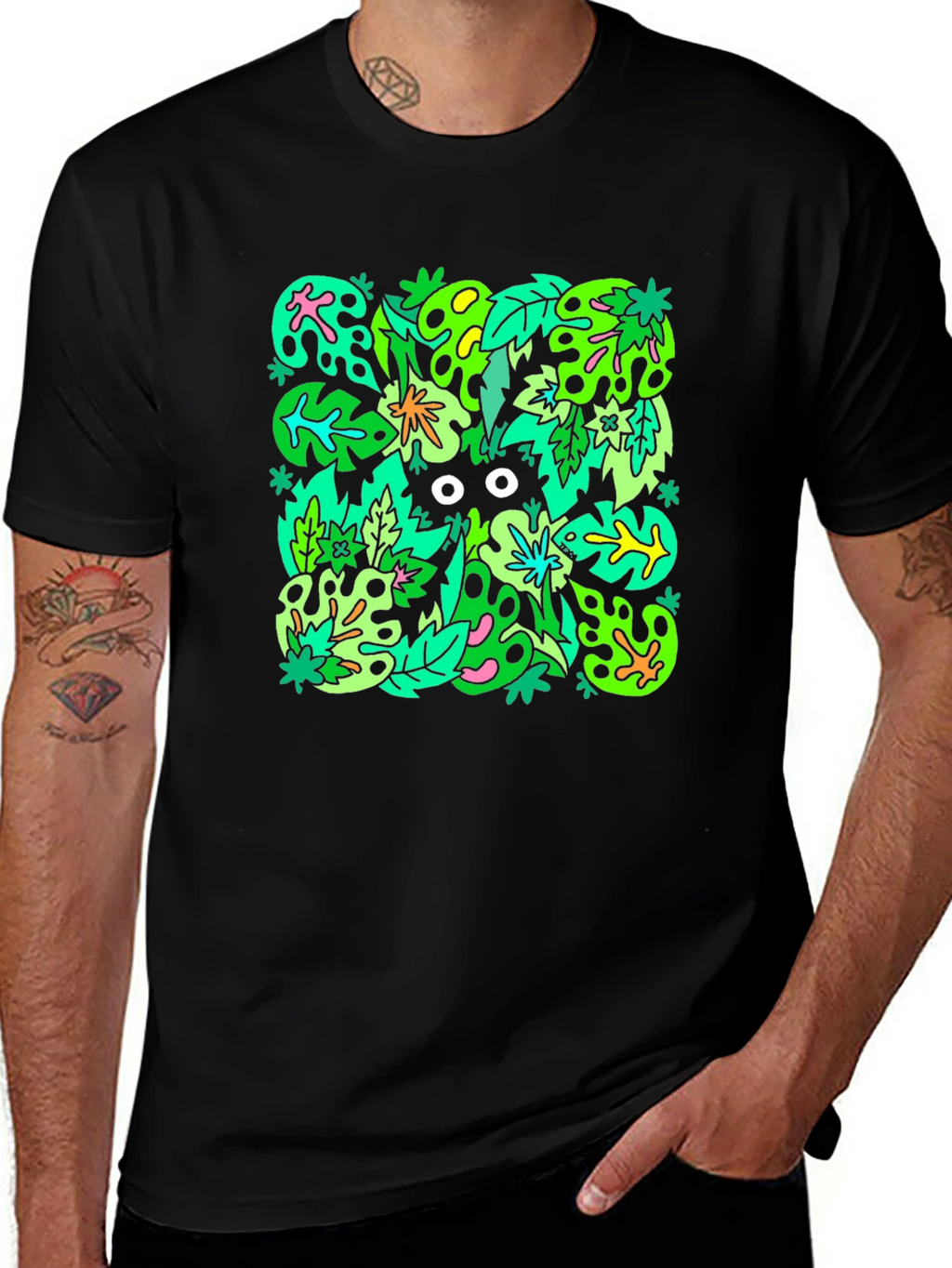 Eye Spy: Nature Camo Graphic T-Shirt