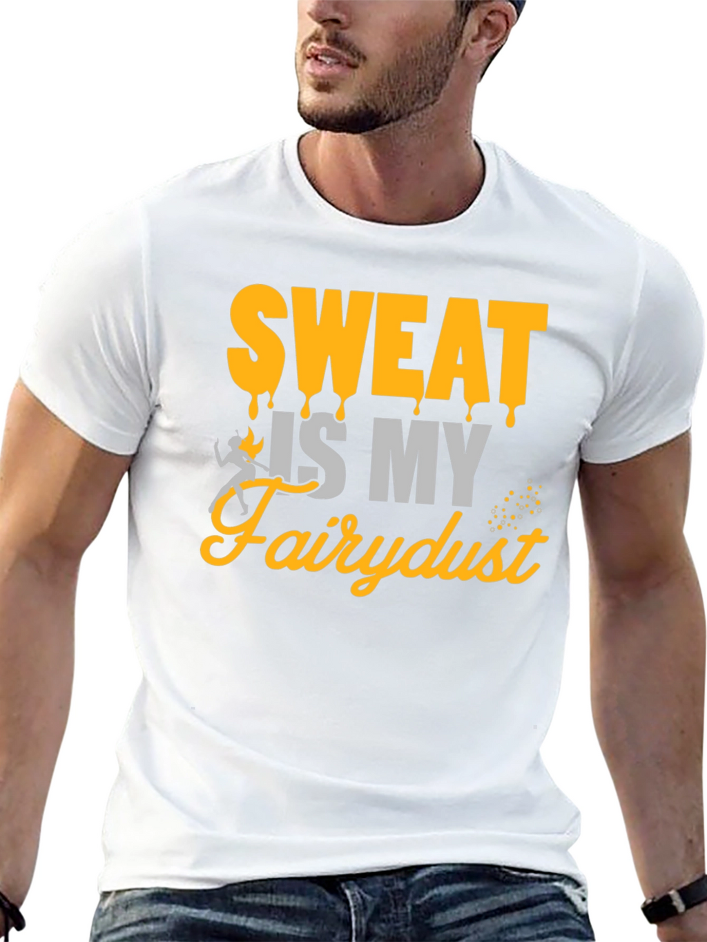 Sweat is My Fairydust Graphic T-Shirt