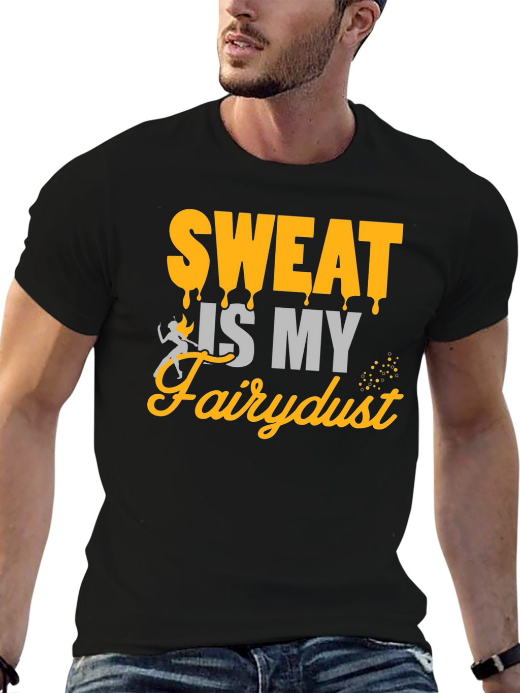 Sweat is My Fairydust Graphic T-Shirt