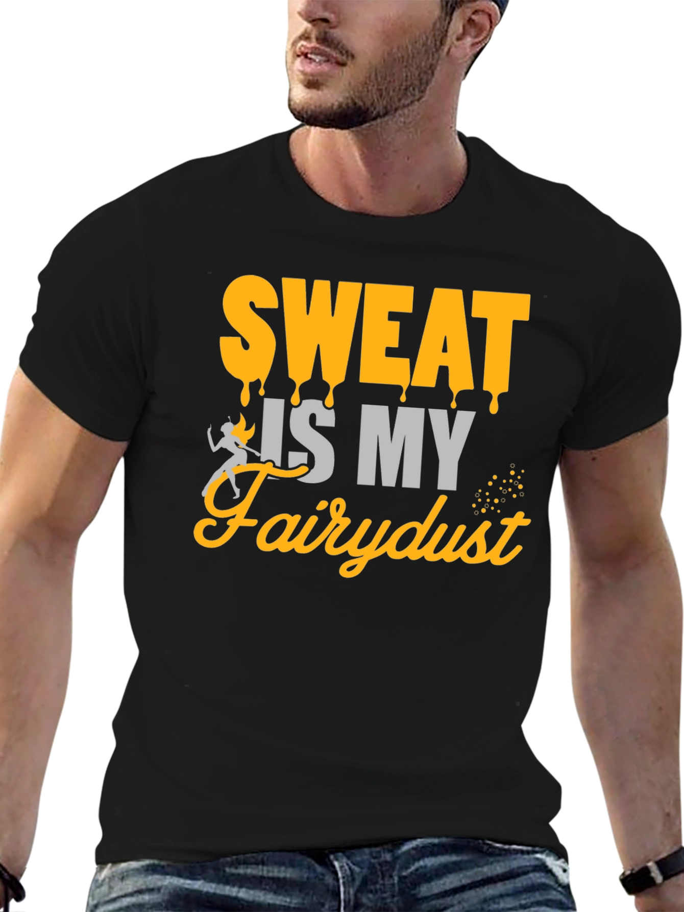 Sweat is My Fairydust Graphic T-Shirt