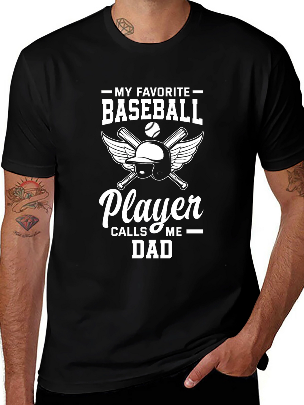 Baseball Dad T-Shirt - My Favorite Player