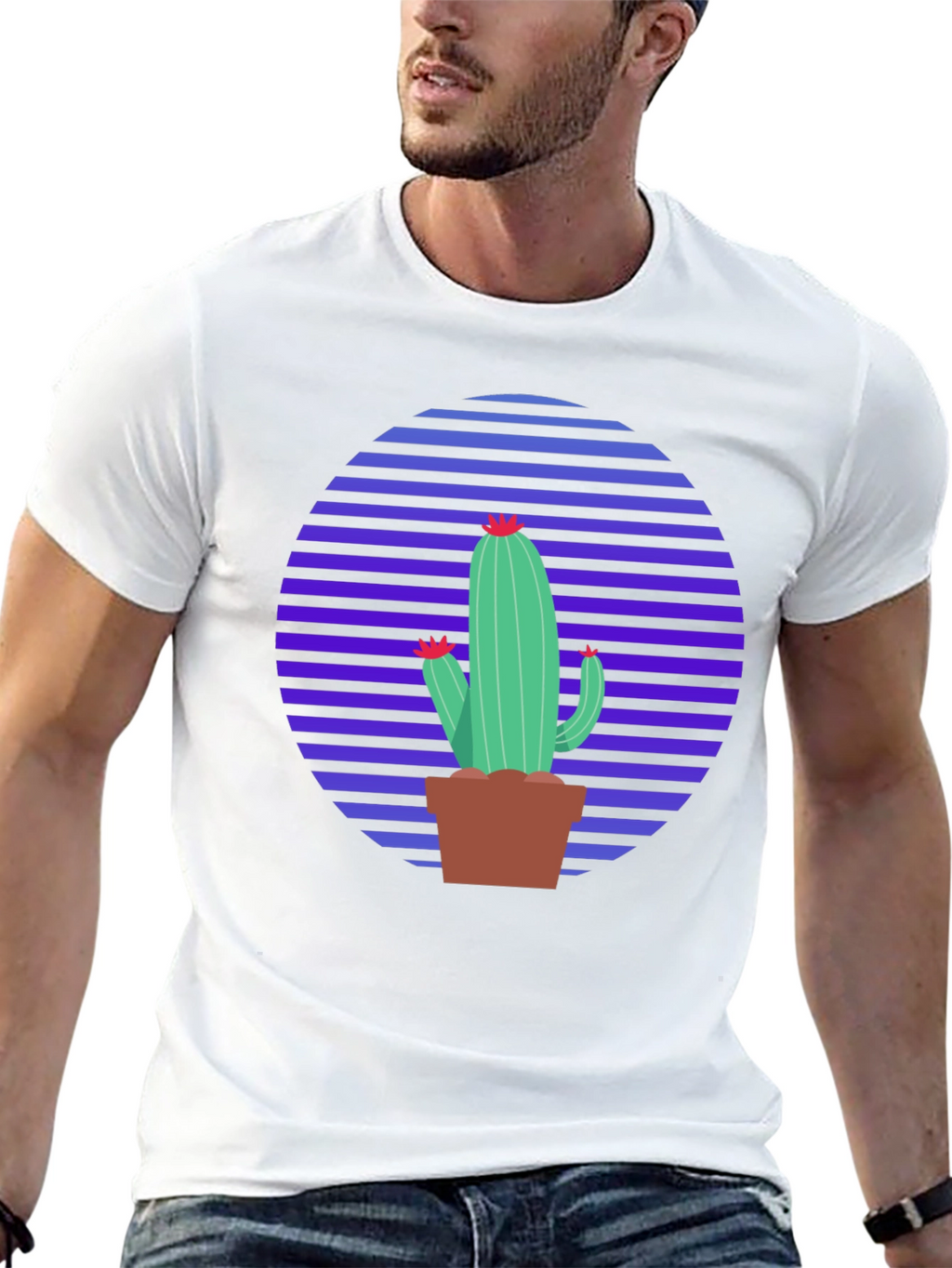Retro Cactus T-Shirt