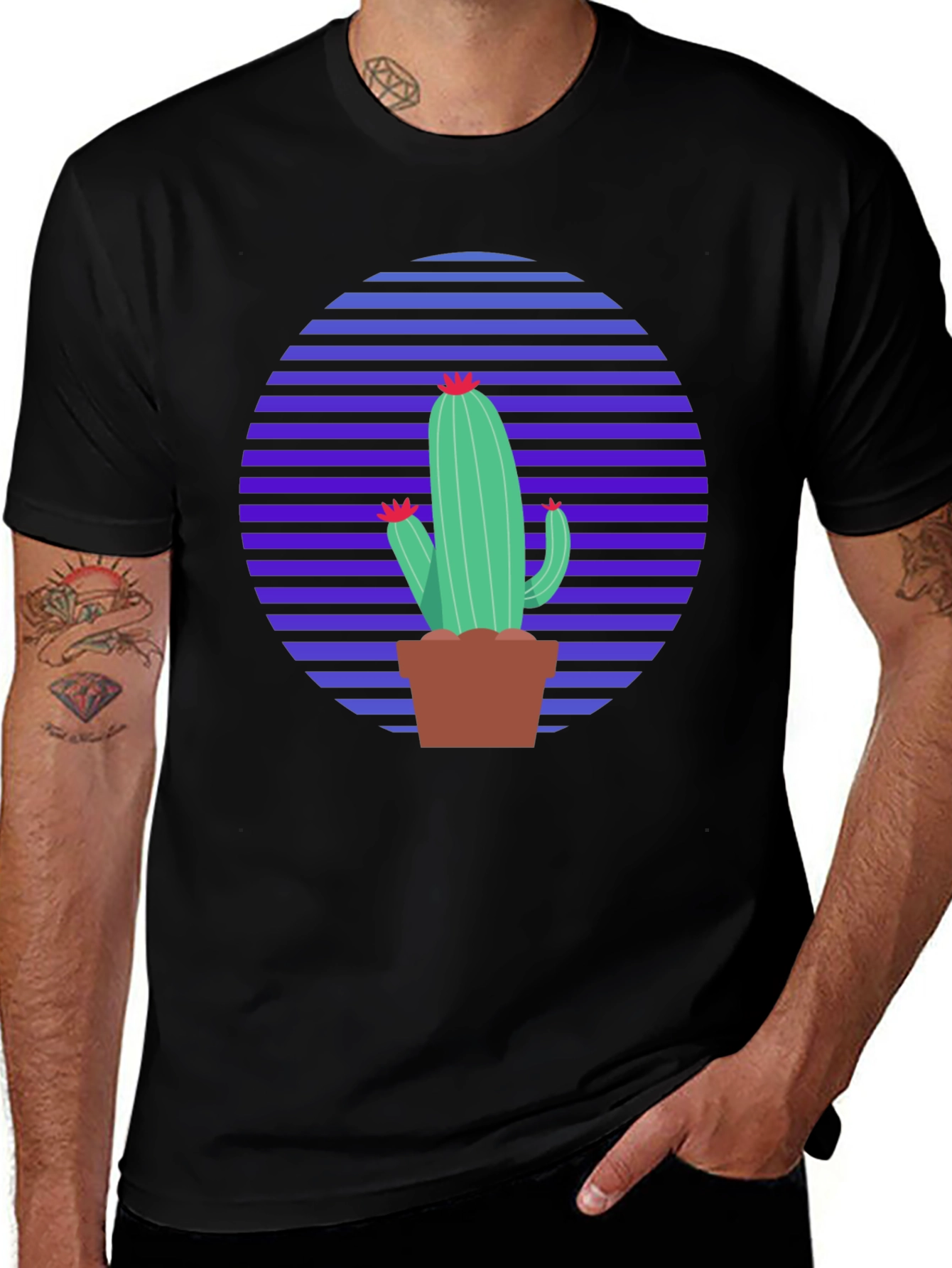 Retro Cactus T-Shirt