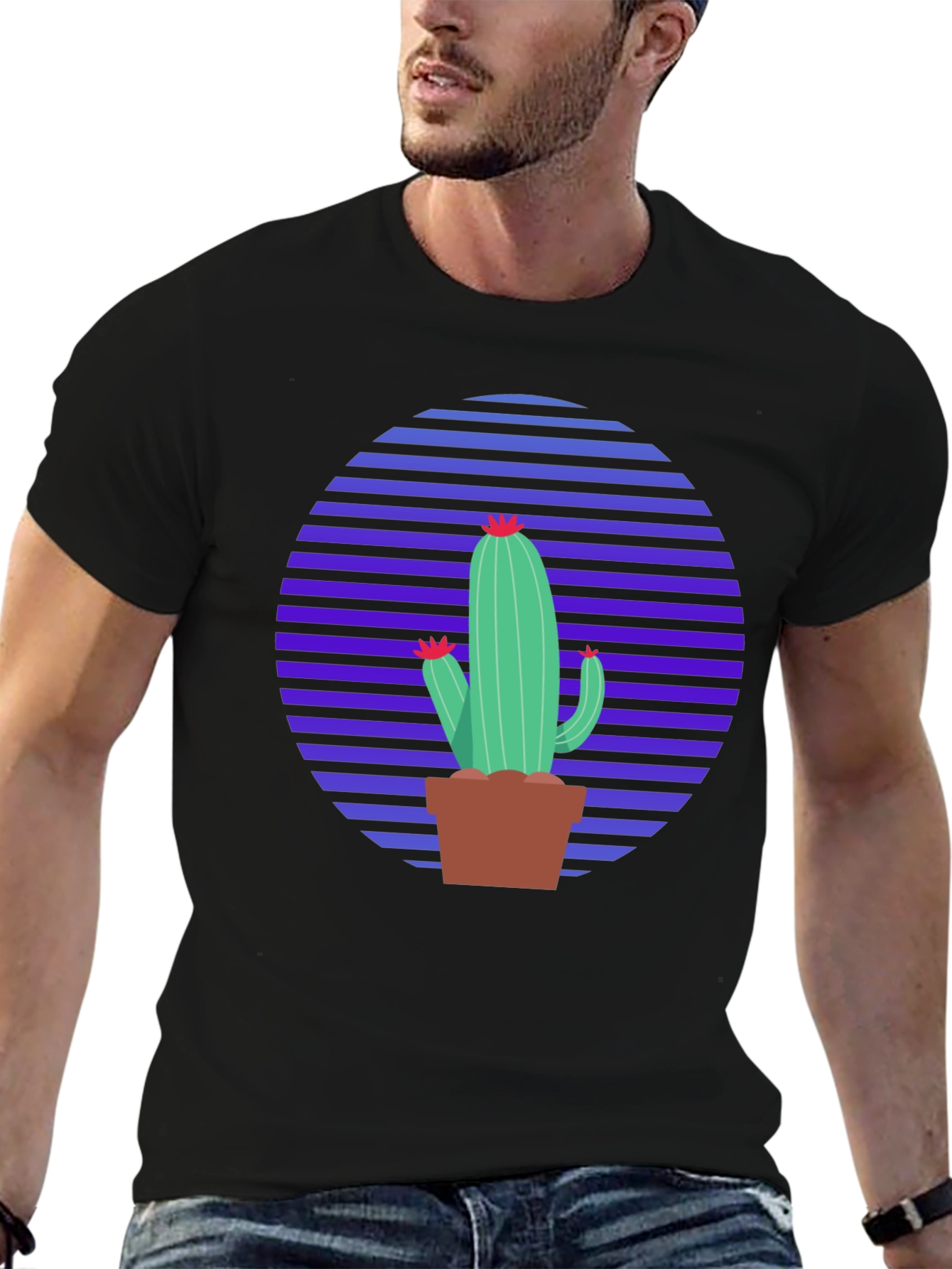 Retro Cactus T-Shirt
