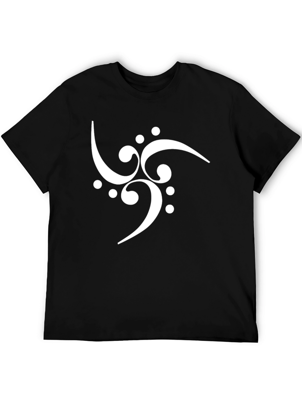 Abstract Symbol Black T-Shirt