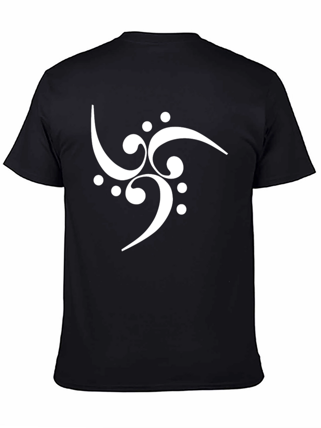 Abstract Symbol Black T-Shirt