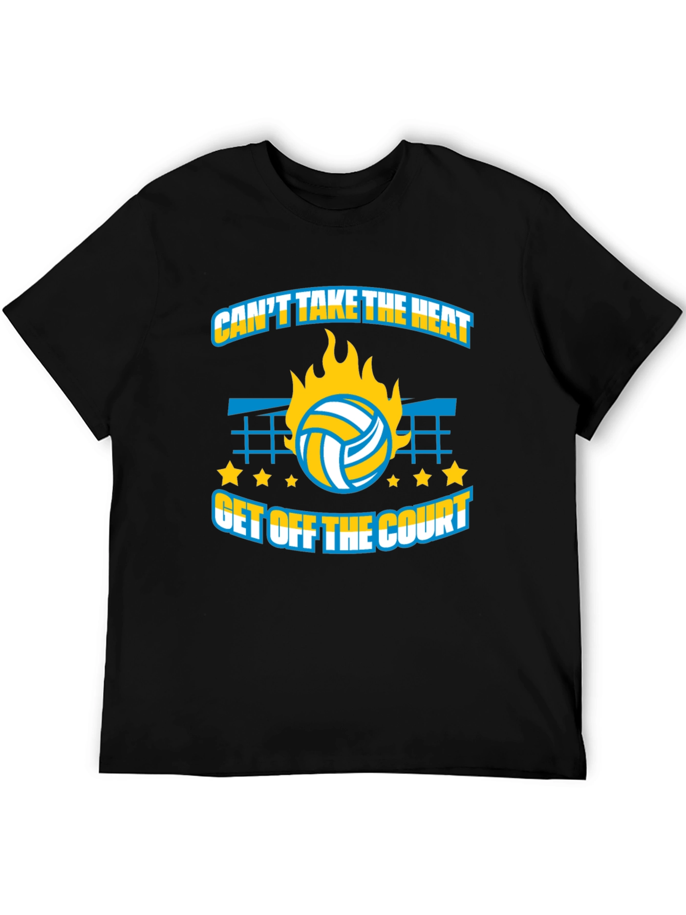 Volleyball T-Shirt: Cant Take The Heat