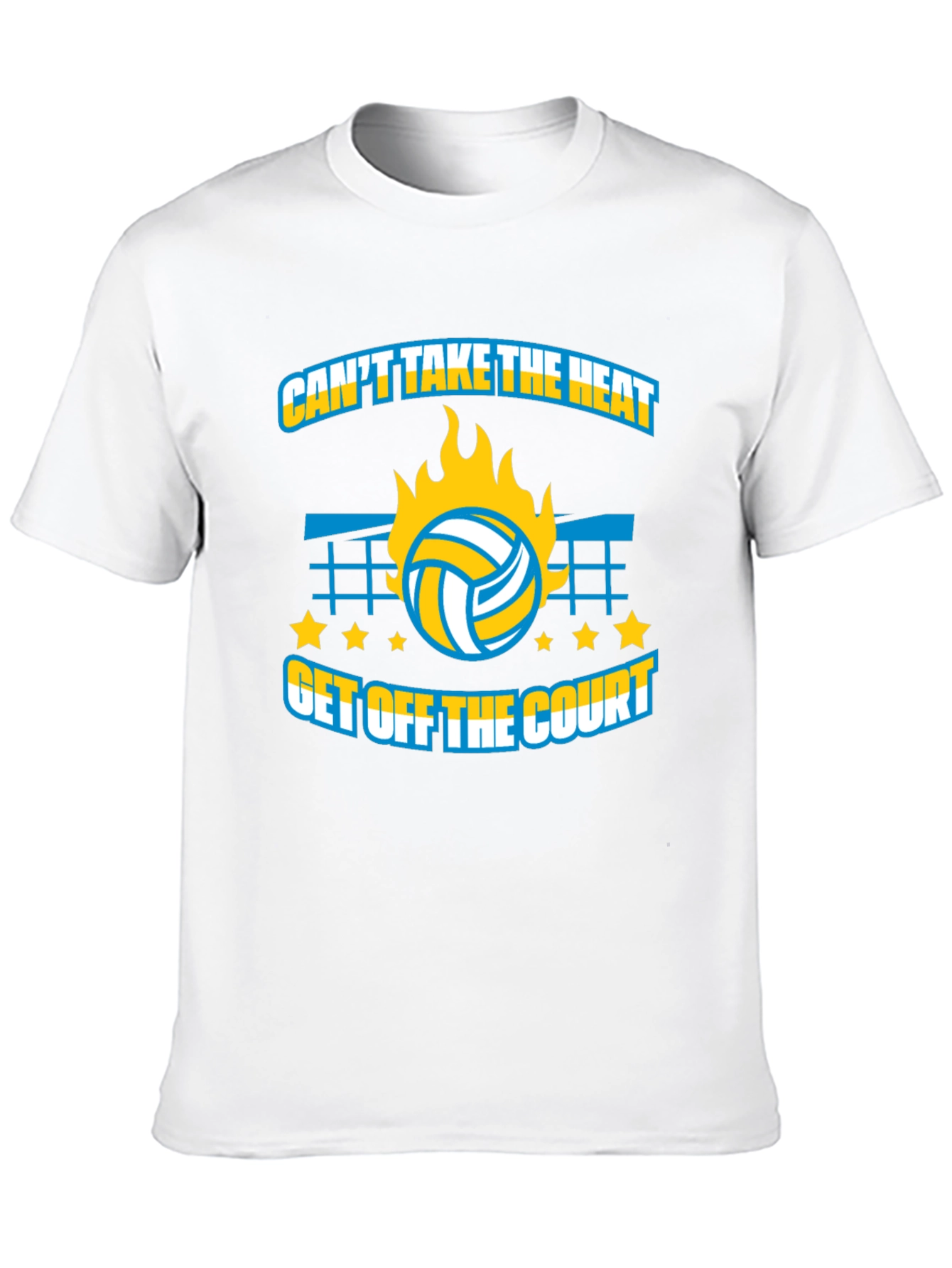 Volleyball T-Shirt: Cant Take The Heat