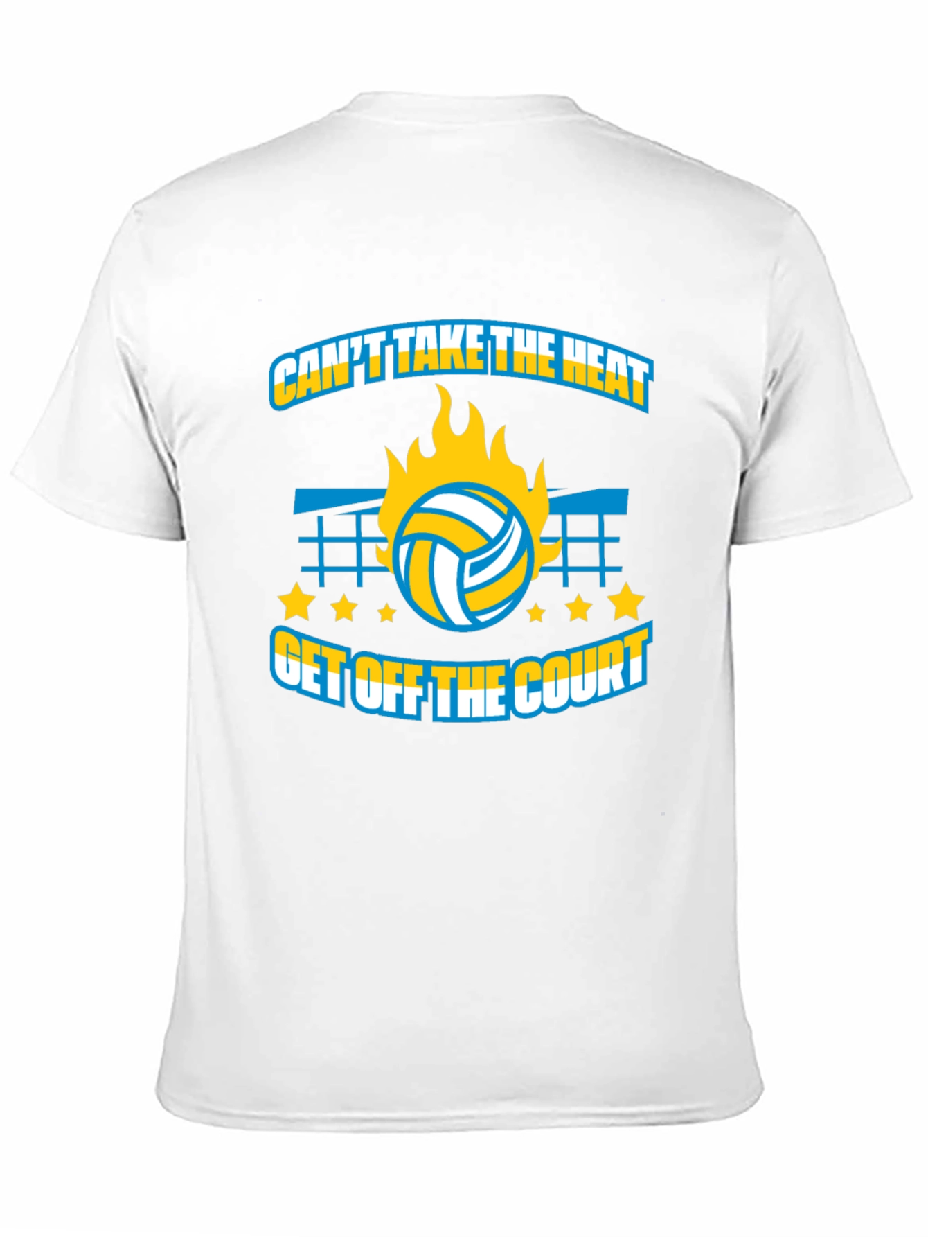 Volleyball T-Shirt: Cant Take The Heat