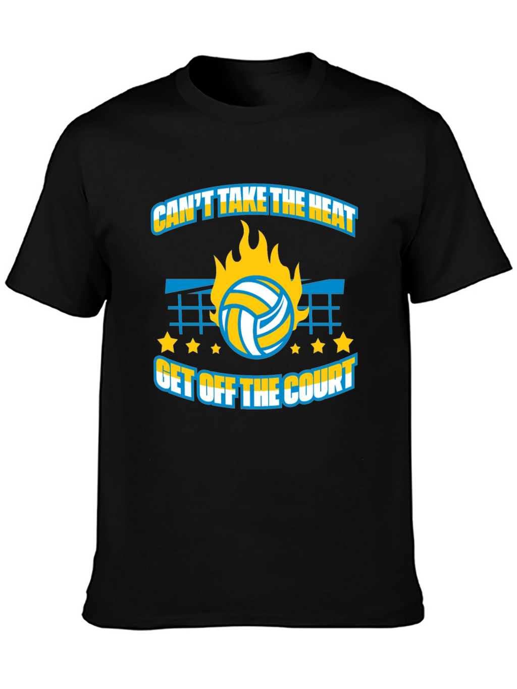 Volleyball T-Shirt: Cant Take The Heat