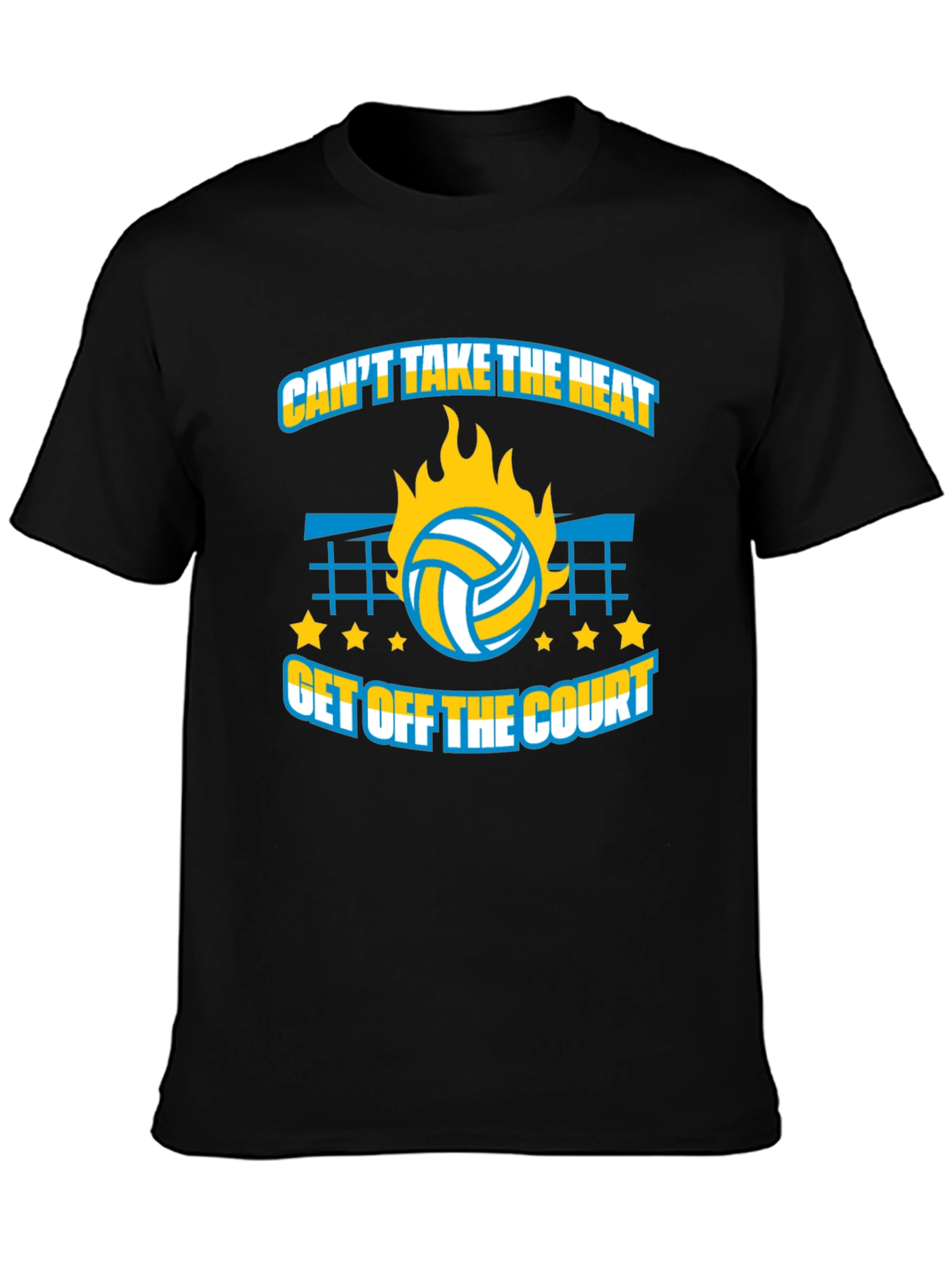 Volleyball T-Shirt: Cant Take The Heat