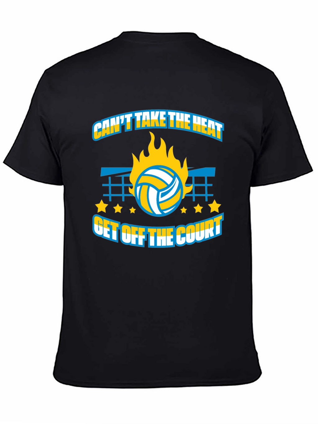 Volleyball T-Shirt: Cant Take The Heat
