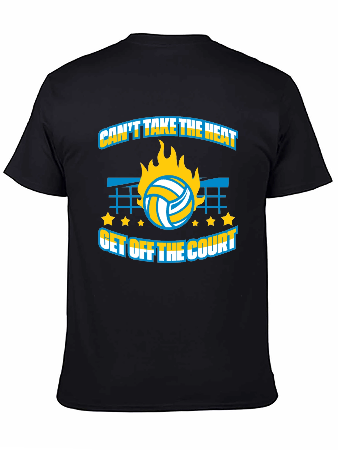 Volleyball T-Shirt: Cant Take The Heat