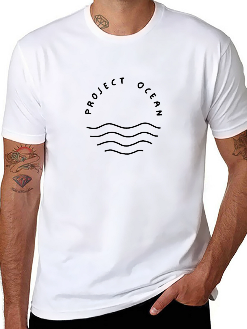 Project Ocean Graphic Tee - Sustainable Style