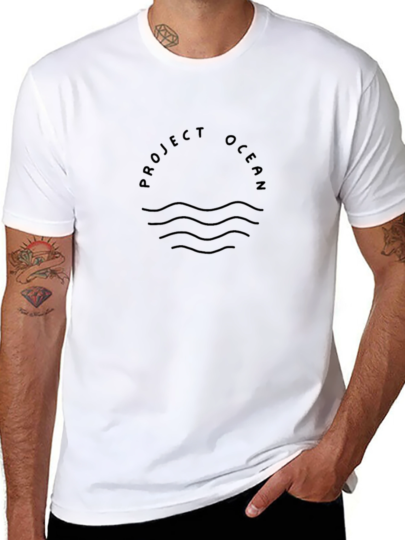 Project Ocean Graphic Tee - Sustainable Style