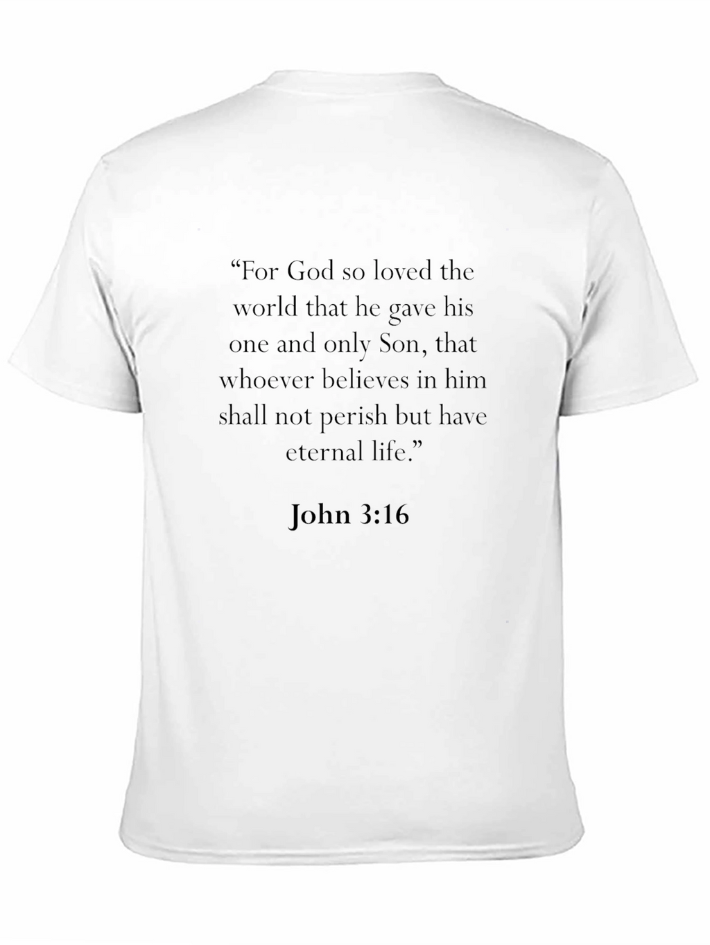 John 3:16 Religious T-Shirt