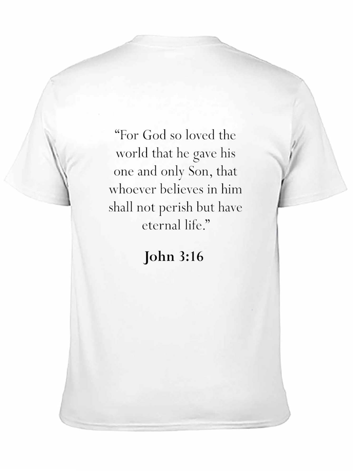 John 3:16 Religious T-Shirt