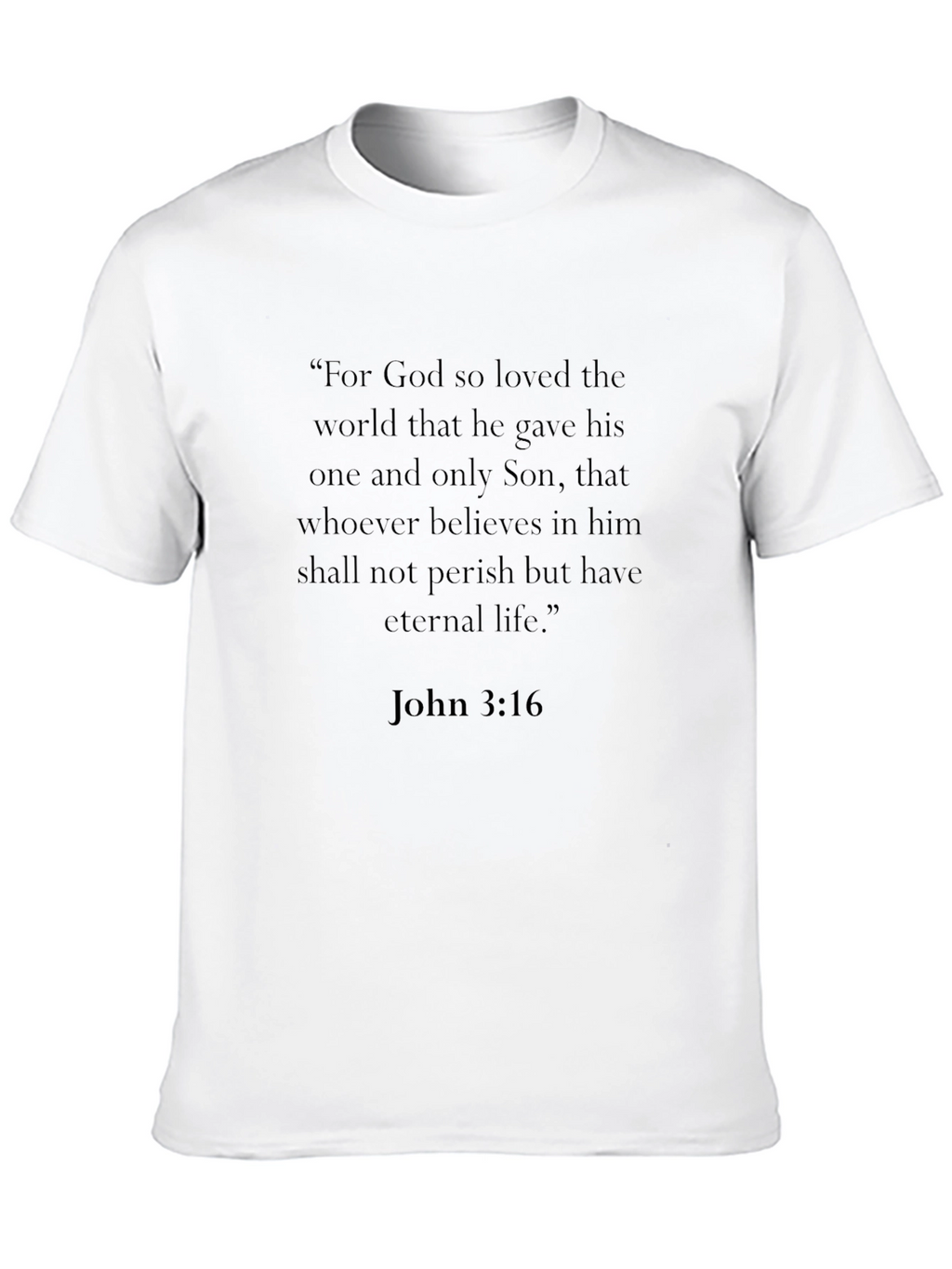 John 3:16 Religious T-Shirt