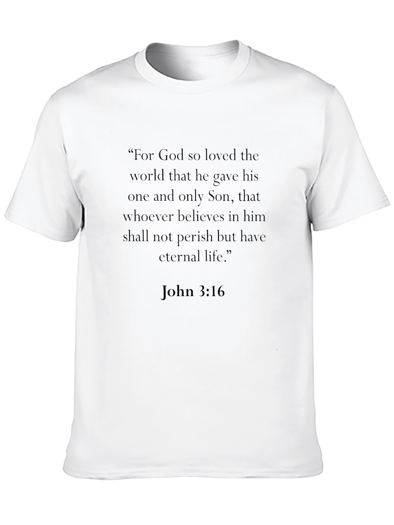John 3:16 Religious T-Shirt