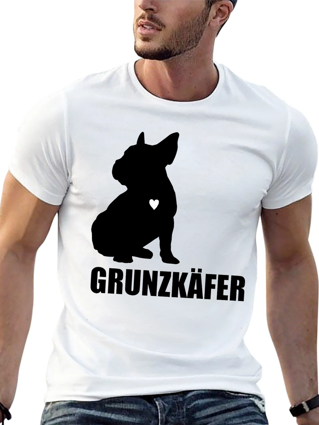 Grunzkafer Dog Silhouette T-Shirt