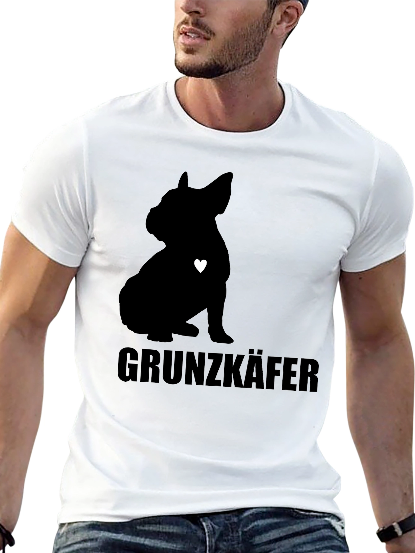 Grunzkafer Dog Silhouette T-Shirt