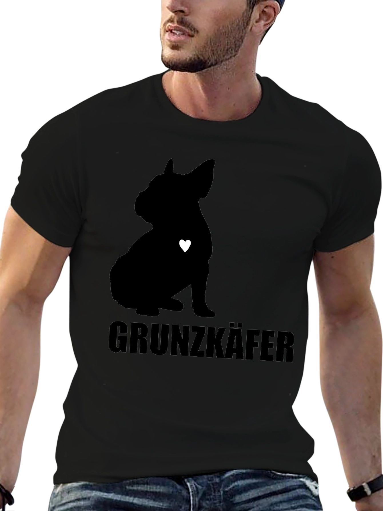 Grunzkafer Dog Silhouette T-Shirt